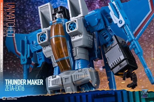 Zeta EX15 Red Spider, EX16 Thundermaker & EX17 Sky Gull Set of 3 Figures Gallery Image 35