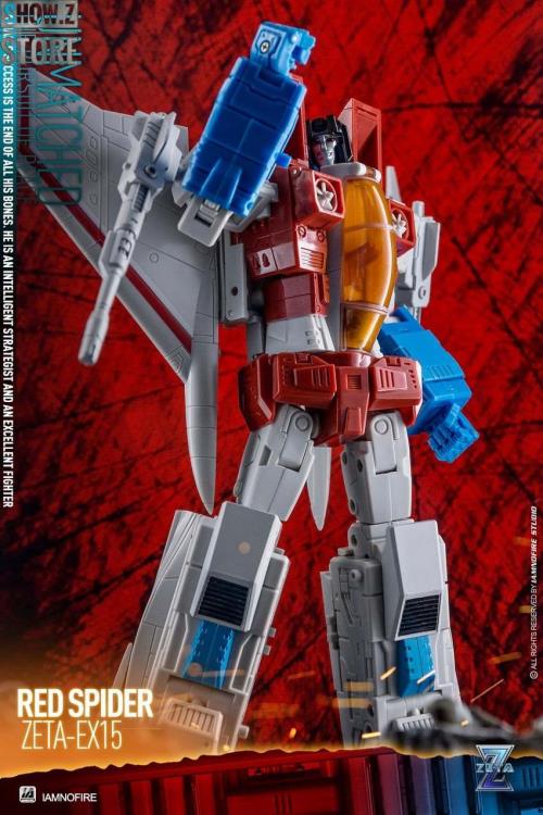 Zeta EX15 Red Spider, EX16 Thundermaker & EX17 Sky Gull Set of 3 Figures Gallery Image 4