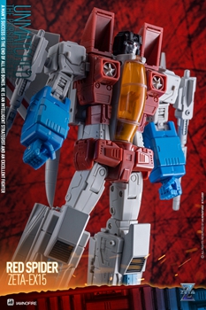Zeta EX15 Red Spider, EX16 Thundermaker & EX17 Sky Gull Set of 3 Figures Gallery Image 8