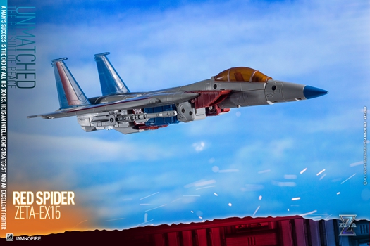 Zeta EX15 Red Spider, EX16 Thundermaker & EX17 Sky Gull Set of 3 Figures Gallery Image 26