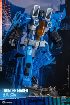 Zeta EX15 Red Spider, EX16 Thundermaker & EX17 Sky Gull Set of 3 Figures Gallery Image 42
