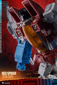 Zeta EX15 Red Spider, EX16 Thundermaker & EX17 Sky Gull Set of 3 Figures Gallery Image 7