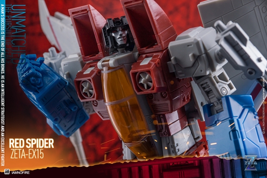 Zeta EX15 Red Spider, EX16 Thundermaker & EX17 Sky Gull Set of 3 Figures Gallery Image 12