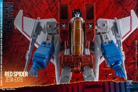 Zeta EX15 Red Spider, EX16 Thundermaker & EX17 Sky Gull Set of 3 Figures Gallery Image 11