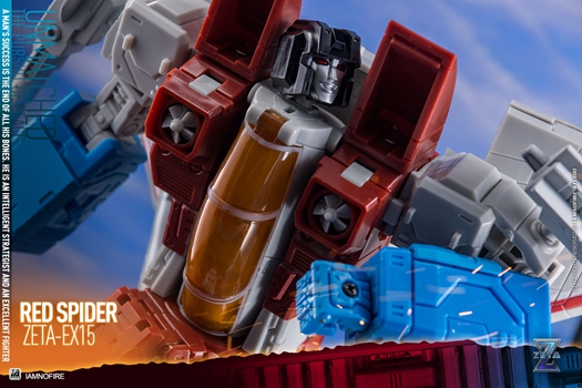 Zeta EX15 Red Spider, EX16 Thundermaker & EX17 Sky Gull Set of 3 Figures Gallery Image 18
