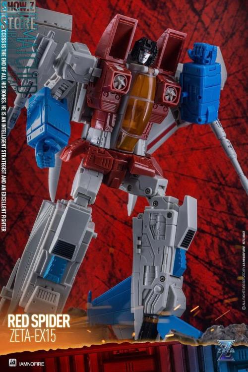 Zeta EX15 Red Spider, EX16 Thundermaker & EX17 Sky Gull Set of 3 Figures Gallery Image 3