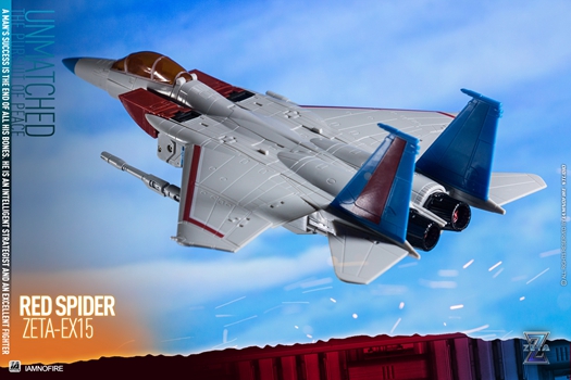 Zeta EX15 Red Spider, EX16 Thundermaker & EX17 Sky Gull Set of 3 Figures Gallery Image 24