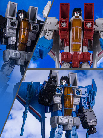 Zeta EX15 Red Spider, EX16 Thundermaker & EX17 Sky Gull Set of 3 Figures Gallery Image 2