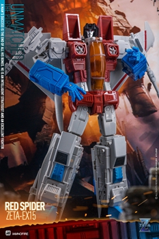 Zeta EX15 Red Spider, EX16 Thundermaker & EX17 Sky Gull Set of 3 Figures Gallery Image 21