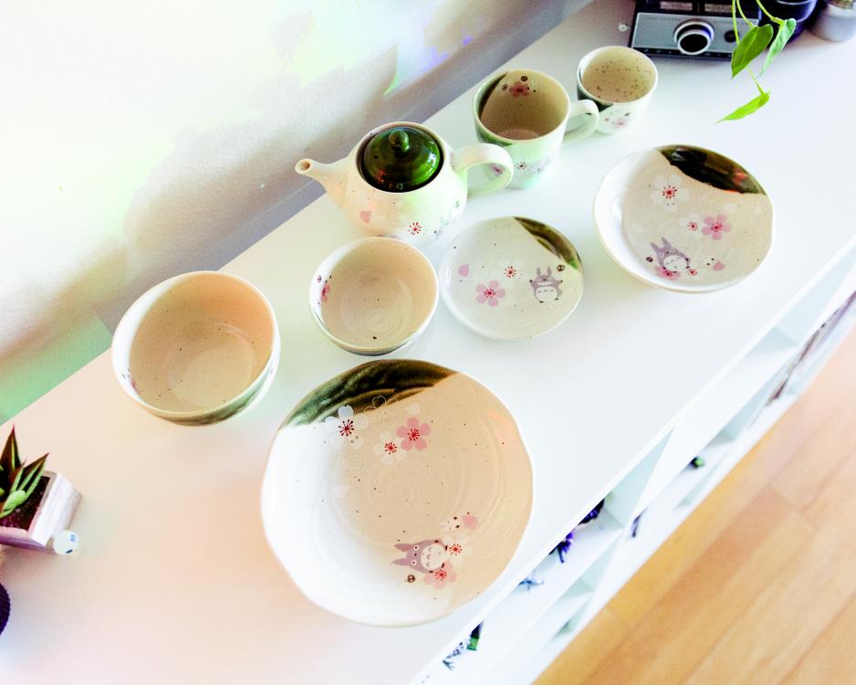 My Neighbor Totoro Sakura (Cherry Blossom) Dinner Plate Gallery Image 5