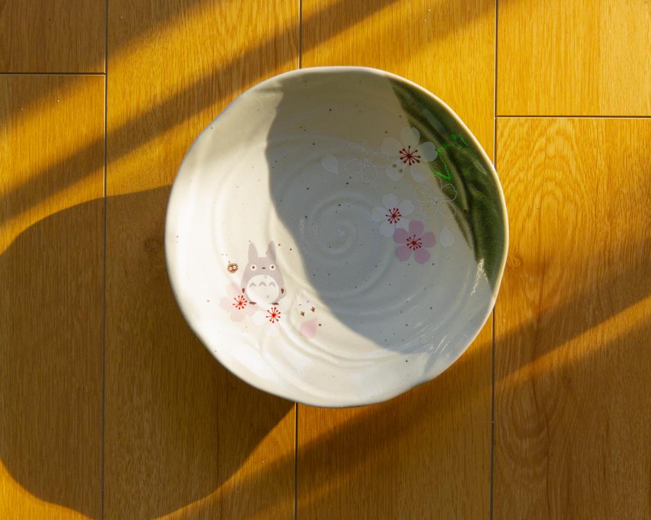 My Neighbor Totoro Sakura (Cherry Blossom) Dinner Plate Gallery Image 4