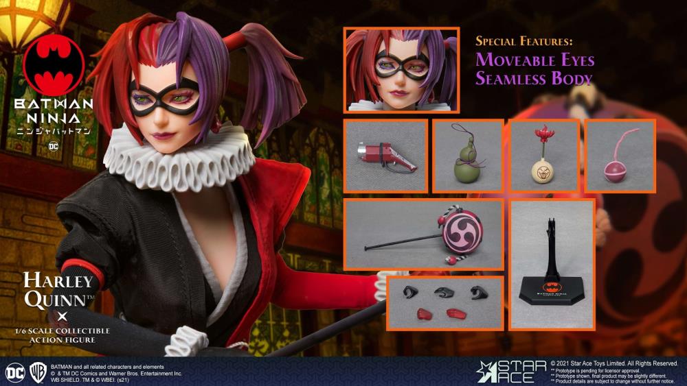 Batman Ninja Harley Quinn 1/6 Scale Figure Gallery Image 7