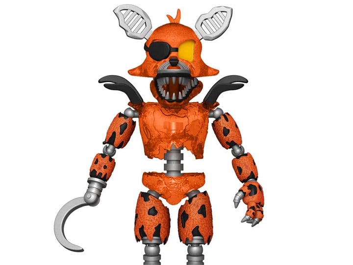 Five Nights at Freddy's Curse of Dreadbear Grimm Foxy Action Figure Gallery Image 1