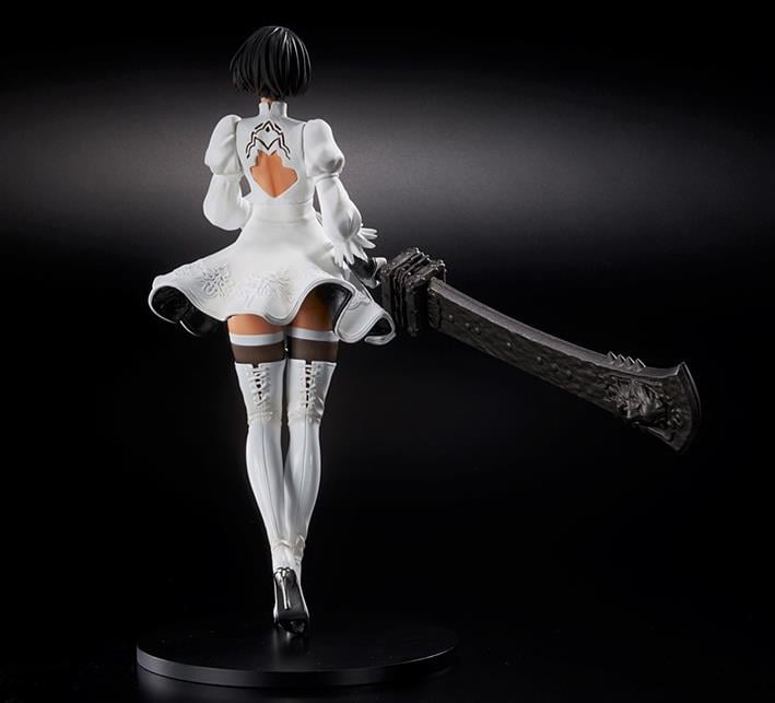 NieR: Automata 2B (YoRHa No.2 Type B) 2P Color Ver. Statuette Gallery Image 5