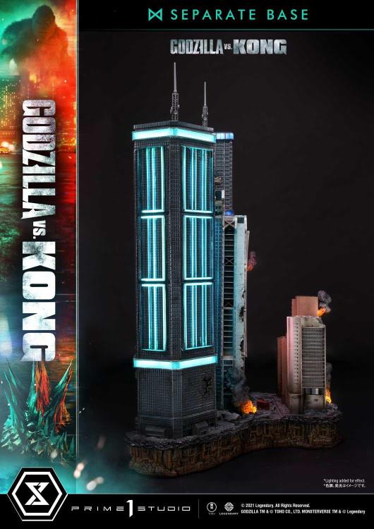 Godzilla vs. Kong Ultimate Diorama Masterline Godzilla vs. Kong Final Battle Statue Gallery Image 48