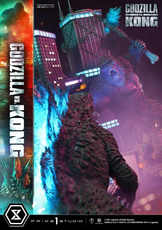 Godzilla vs. Kong Ultimate Diorama Masterline Godzilla vs. Kong Final Battle Statue Gallery Image 20
