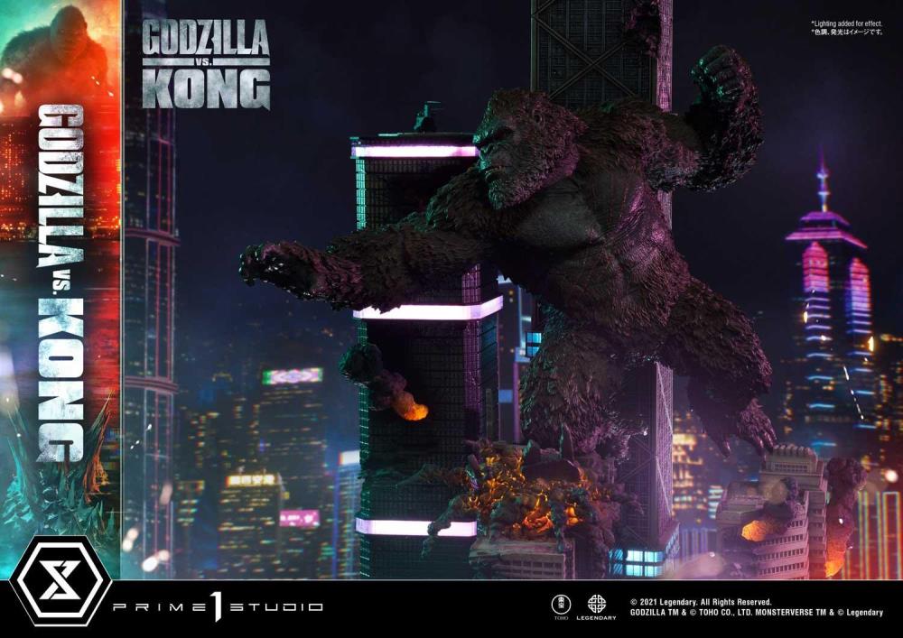 Godzilla vs. Kong Ultimate Diorama Masterline Godzilla vs. Kong Final Battle Statue Gallery Image 32