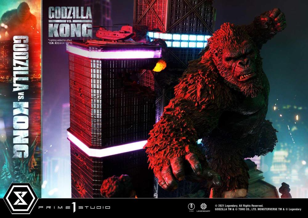Godzilla vs. Kong Ultimate Diorama Masterline Godzilla vs. Kong Final Battle Statue Gallery Image 37