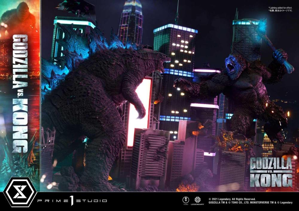 Godzilla vs. Kong Ultimate Diorama Masterline Godzilla vs. Kong Final Battle Statue Gallery Image 14