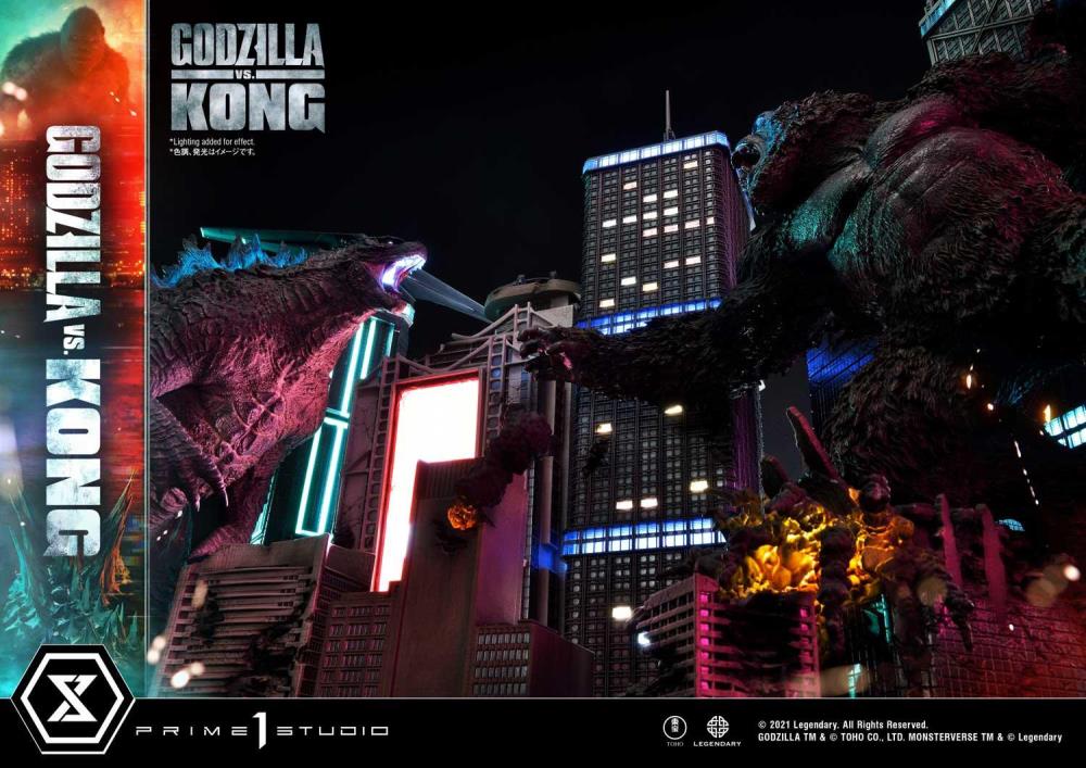 Godzilla vs. Kong Ultimate Diorama Masterline Godzilla vs. Kong Final Battle Statue Gallery Image 18