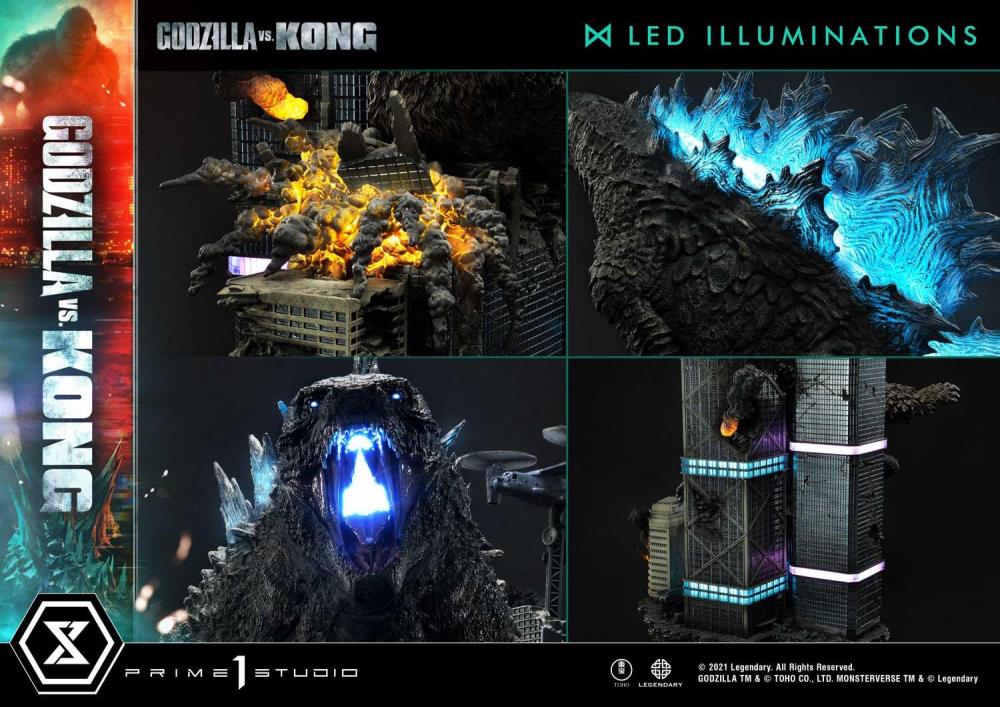 Godzilla vs. Kong Ultimate Diorama Masterline Godzilla vs. Kong Final Battle Statue Gallery Image 7