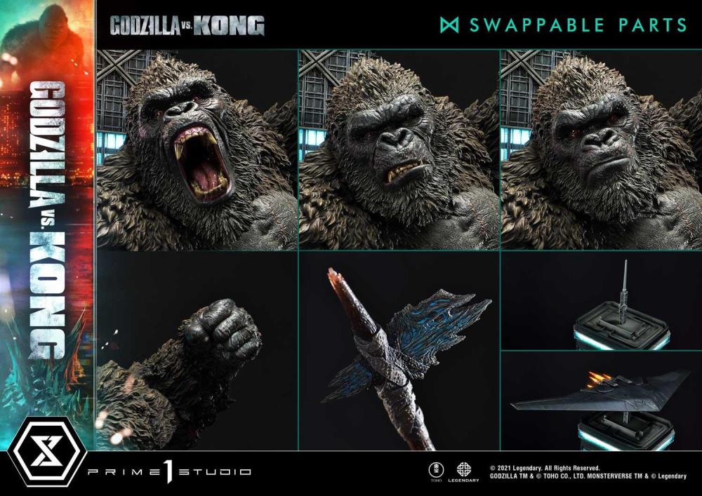 Godzilla vs. Kong Ultimate Diorama Masterline Godzilla vs. Kong Final Battle Statue Gallery Image 8