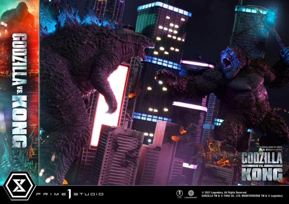 Godzilla vs. Kong Ultimate Diorama Masterline Godzilla vs. Kong Final Battle Statue Gallery Image 15