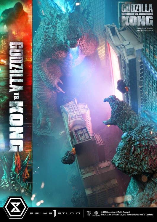 Godzilla vs. Kong Ultimate Diorama Masterline Godzilla vs. Kong Final Battle Statue Gallery Image 22