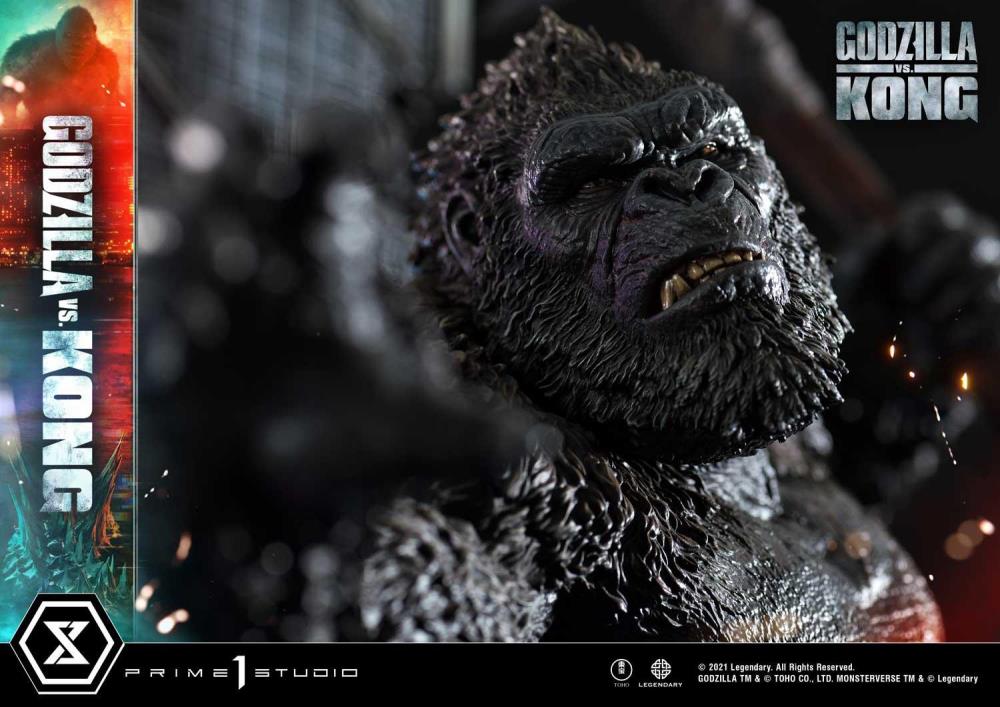 Godzilla vs. Kong Ultimate Diorama Masterline Godzilla vs. Kong Final Battle Statue Gallery Image 44