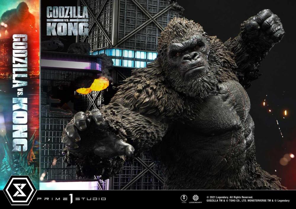 Godzilla vs. Kong Ultimate Diorama Masterline Godzilla vs. Kong Final Battle Statue Gallery Image 41