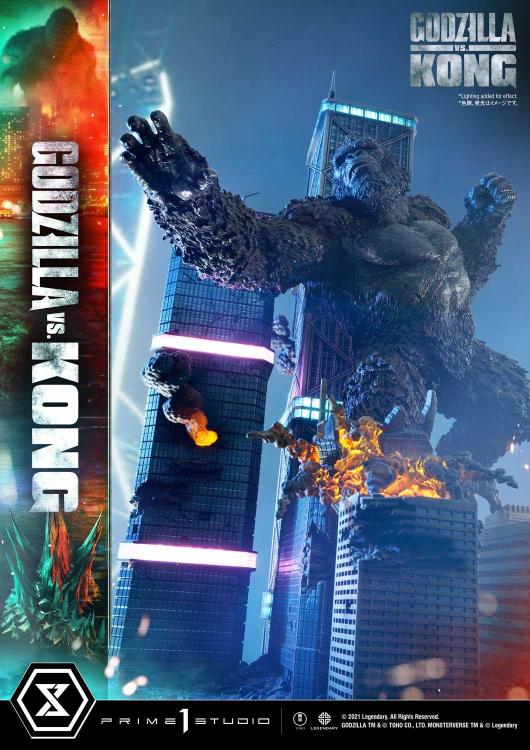 Godzilla vs. Kong Ultimate Diorama Masterline Godzilla vs. Kong Final Battle Statue Gallery Image 33