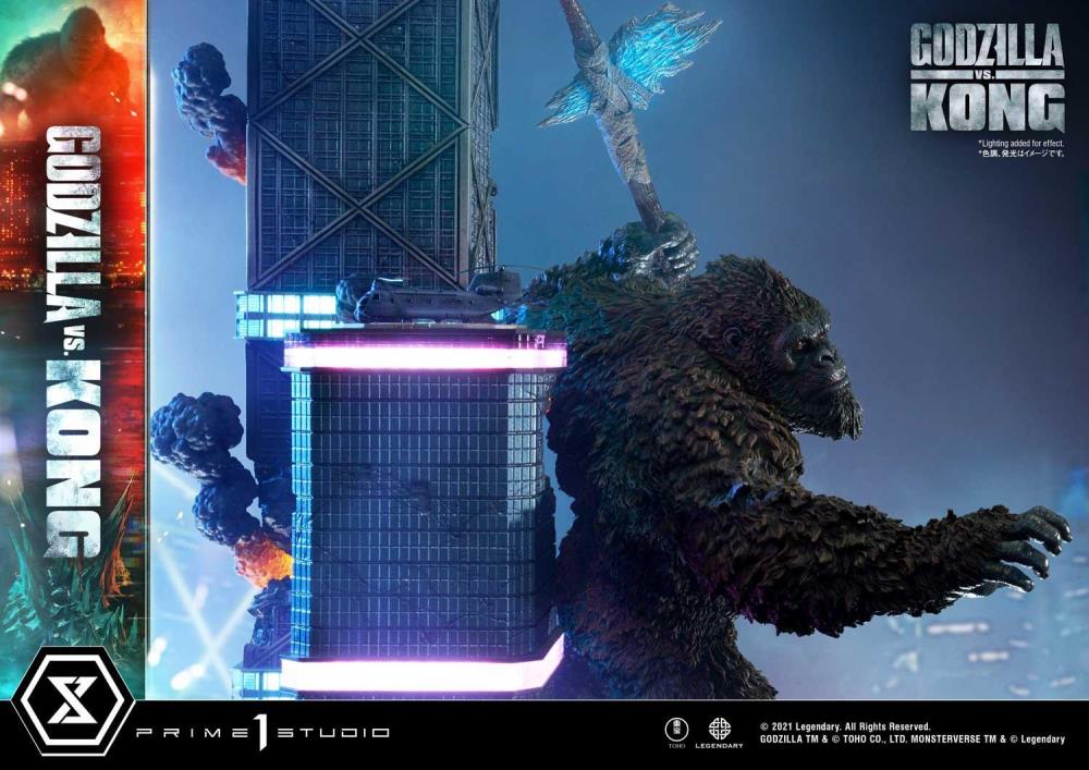 Godzilla vs. Kong Ultimate Diorama Masterline Godzilla vs. Kong Final Battle Statue Gallery Image 34