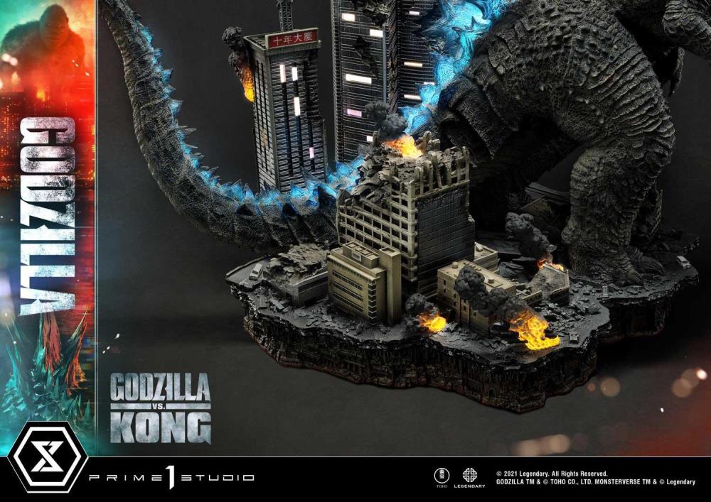 Godzilla vs. Kong Ultimate Diorama Masterline Godzilla Final Battle Statue Gallery Image 45