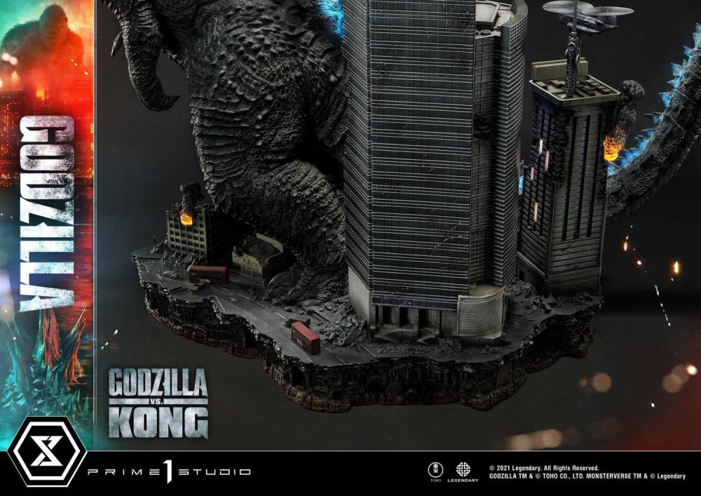 Godzilla vs. Kong Ultimate Diorama Masterline Godzilla Final Battle Statue Gallery Image 46