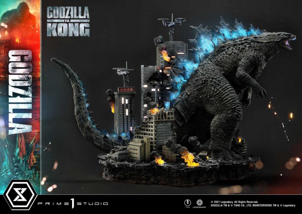 Godzilla vs. Kong Ultimate Diorama Masterline Godzilla Final Battle Statue Gallery Image 8