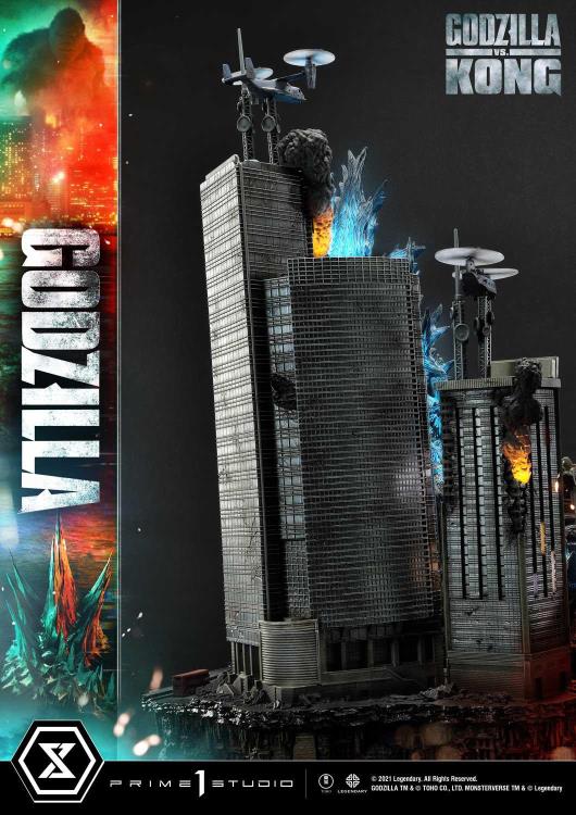 Godzilla vs. Kong Ultimate Diorama Masterline Godzilla Final Battle Statue Gallery Image 48