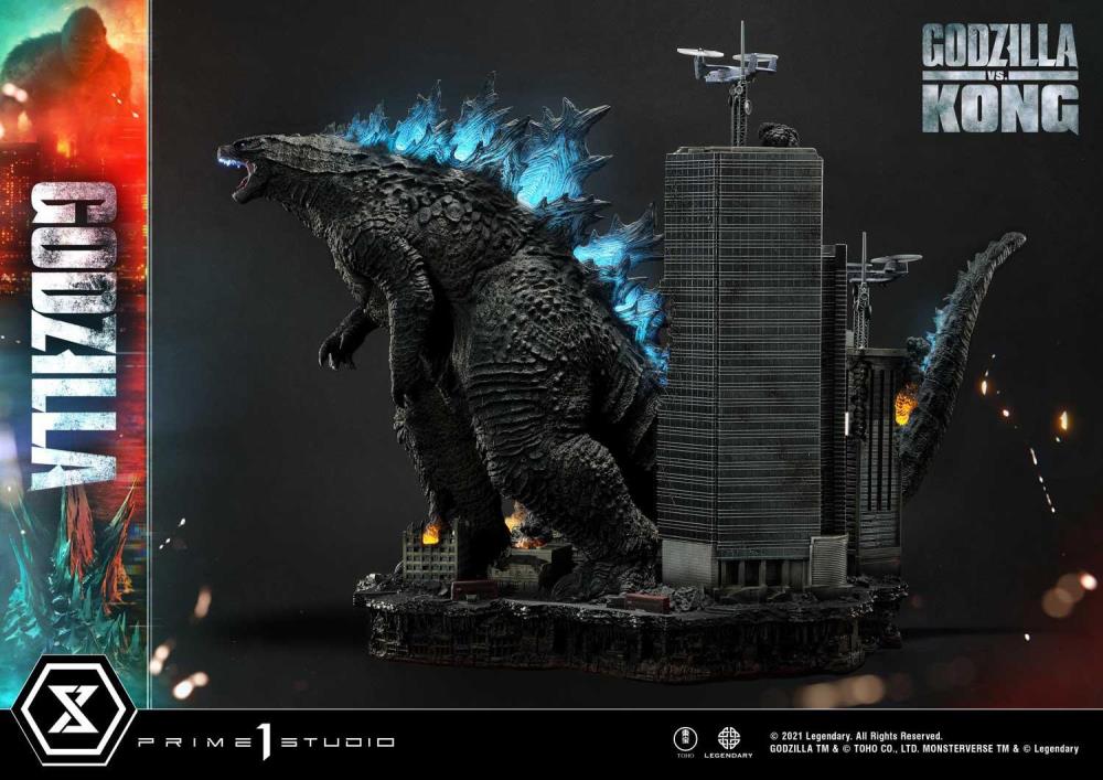 Godzilla vs. Kong Ultimate Diorama Masterline Godzilla Final Battle Statue Gallery Image 11
