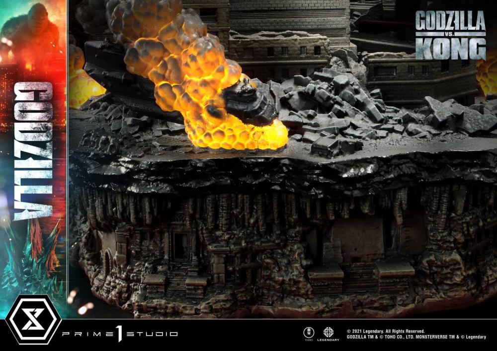 Godzilla vs. Kong Ultimate Diorama Masterline Godzilla Final Battle Statue Gallery Image 53