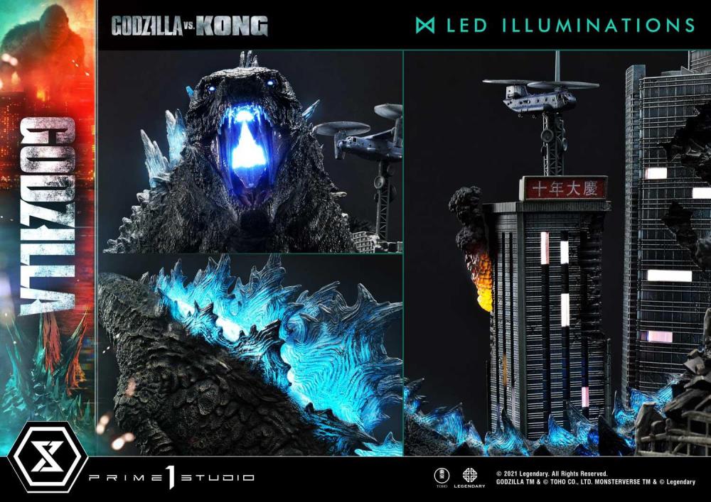 Godzilla vs. Kong Ultimate Diorama Masterline Godzilla Final Battle Statue Gallery Image 6