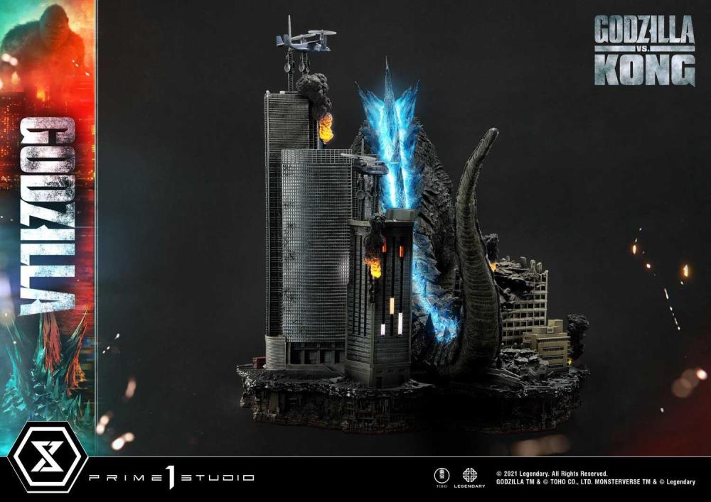 Godzilla vs. Kong Ultimate Diorama Masterline Godzilla Final Battle Statue Gallery Image 10
