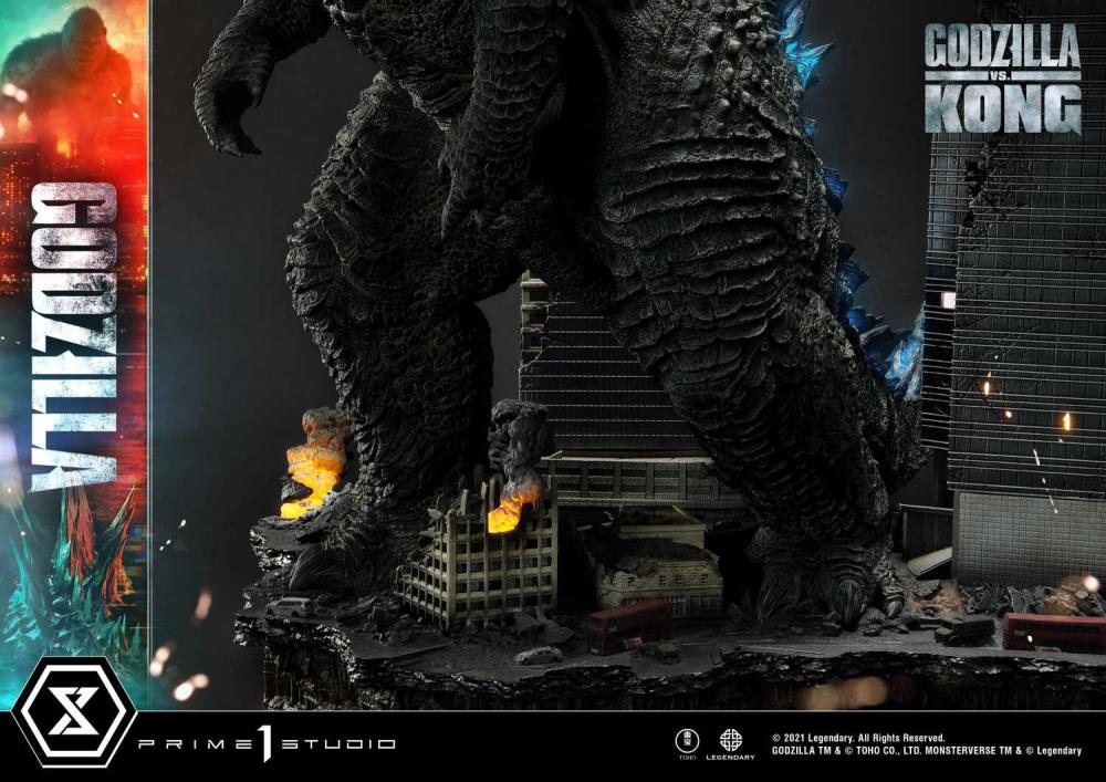 Godzilla vs. Kong Ultimate Diorama Masterline Godzilla Final Battle Statue Gallery Image 39