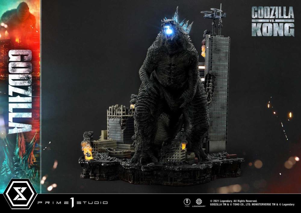 Godzilla vs. Kong Ultimate Diorama Masterline Godzilla Final Battle Statue Gallery Image 9