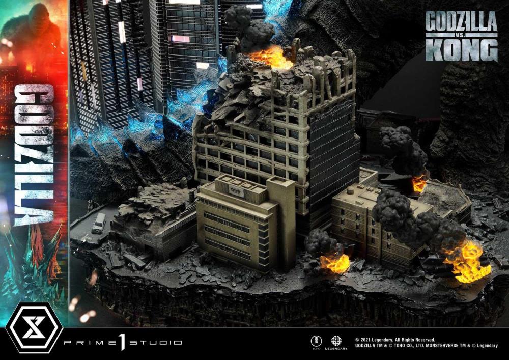 Godzilla vs. Kong Ultimate Diorama Masterline Godzilla Final Battle Statue Gallery Image 49