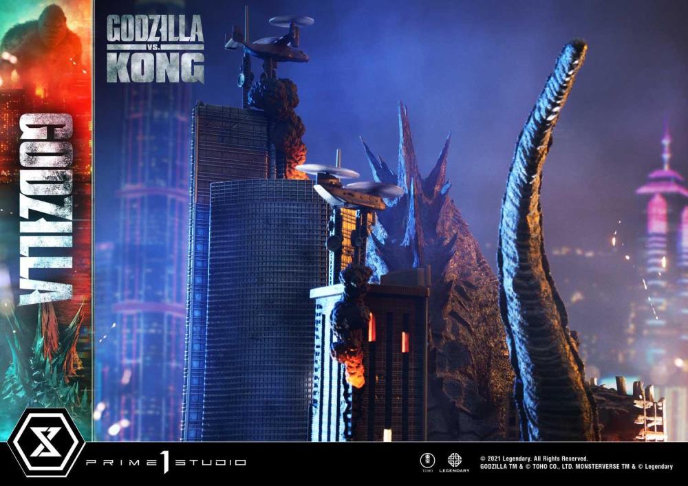 Godzilla vs. Kong Ultimate Diorama Masterline Godzilla Final Battle Statue Gallery Image 30