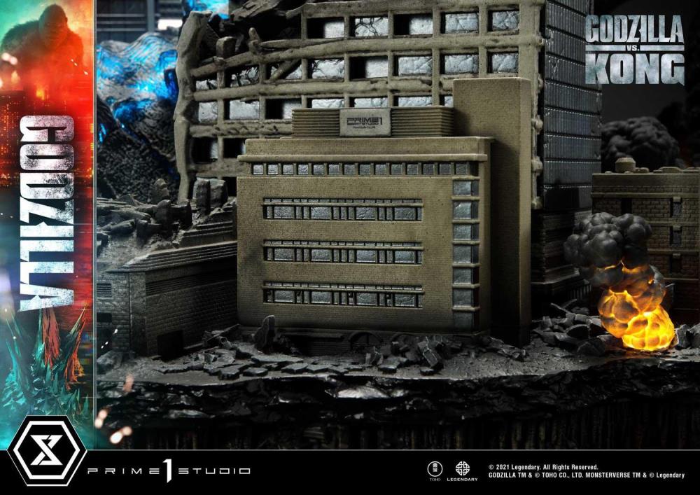 Godzilla vs. Kong Ultimate Diorama Masterline Godzilla Final Battle Statue Gallery Image 51