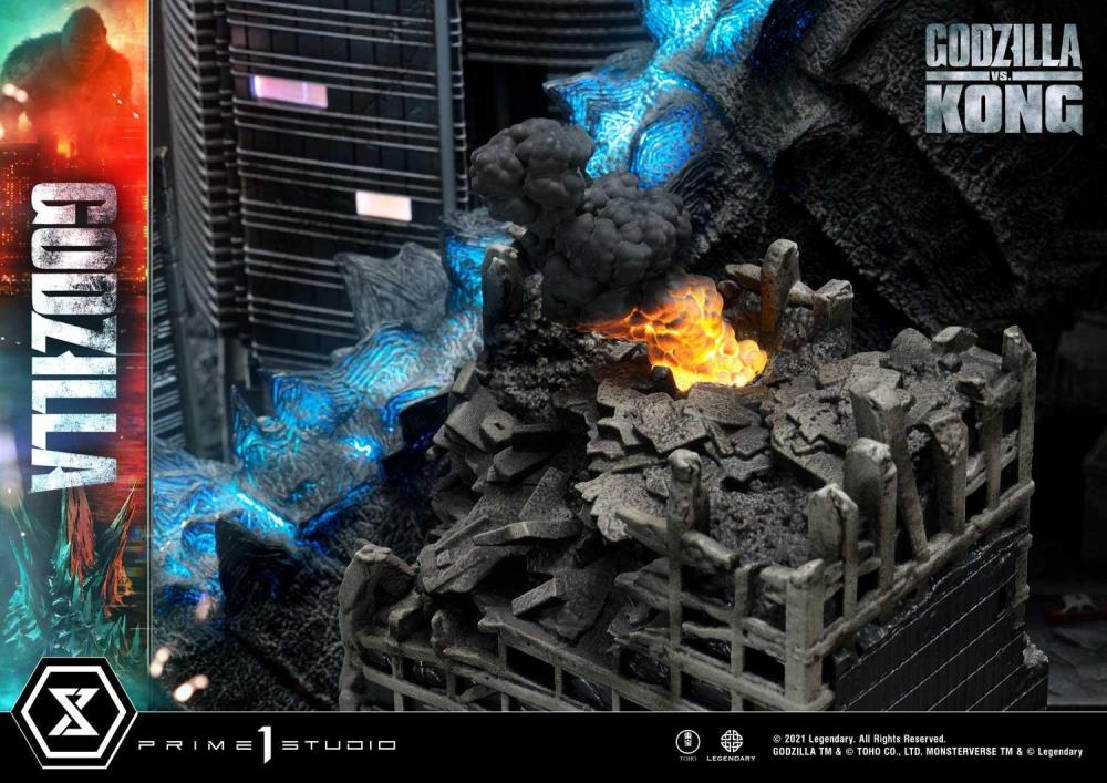 Godzilla vs. Kong Ultimate Diorama Masterline Godzilla Final Battle Statue Gallery Image 50
