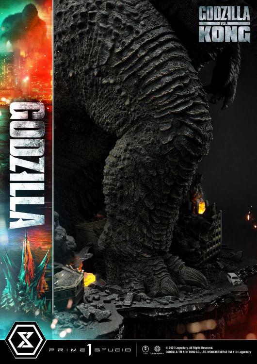 Godzilla vs. Kong Ultimate Diorama Masterline Godzilla Final Battle Statue Gallery Image 43