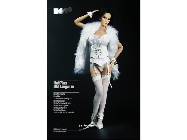 1/6 Scale Lingerie Set - White Gallery Image 1