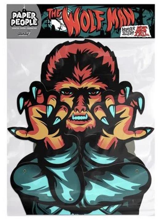 Universal Monsters Paper People The Wolf Man Gallery Image 3