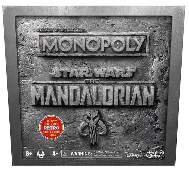 Monopoly: Star Wars: The Mandalorian with Exclusive Remnant Stormtrooper Figure Gallery Image 5
